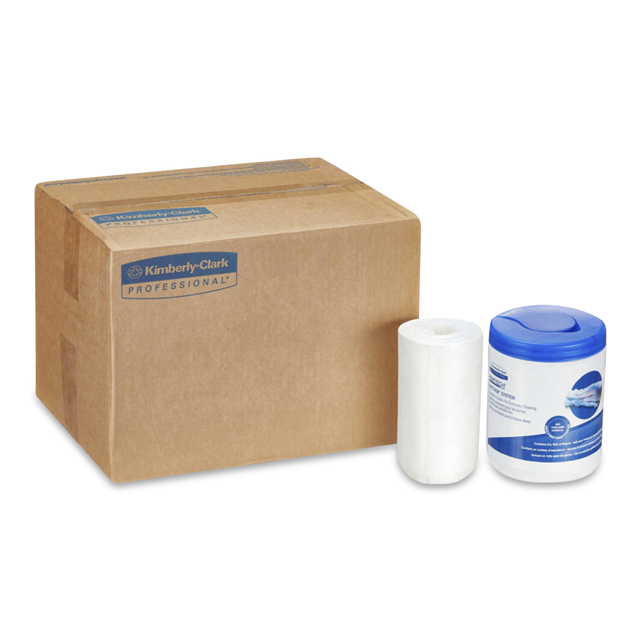 Kimtech® Wettask™ Essuyeurs à imprégner DS