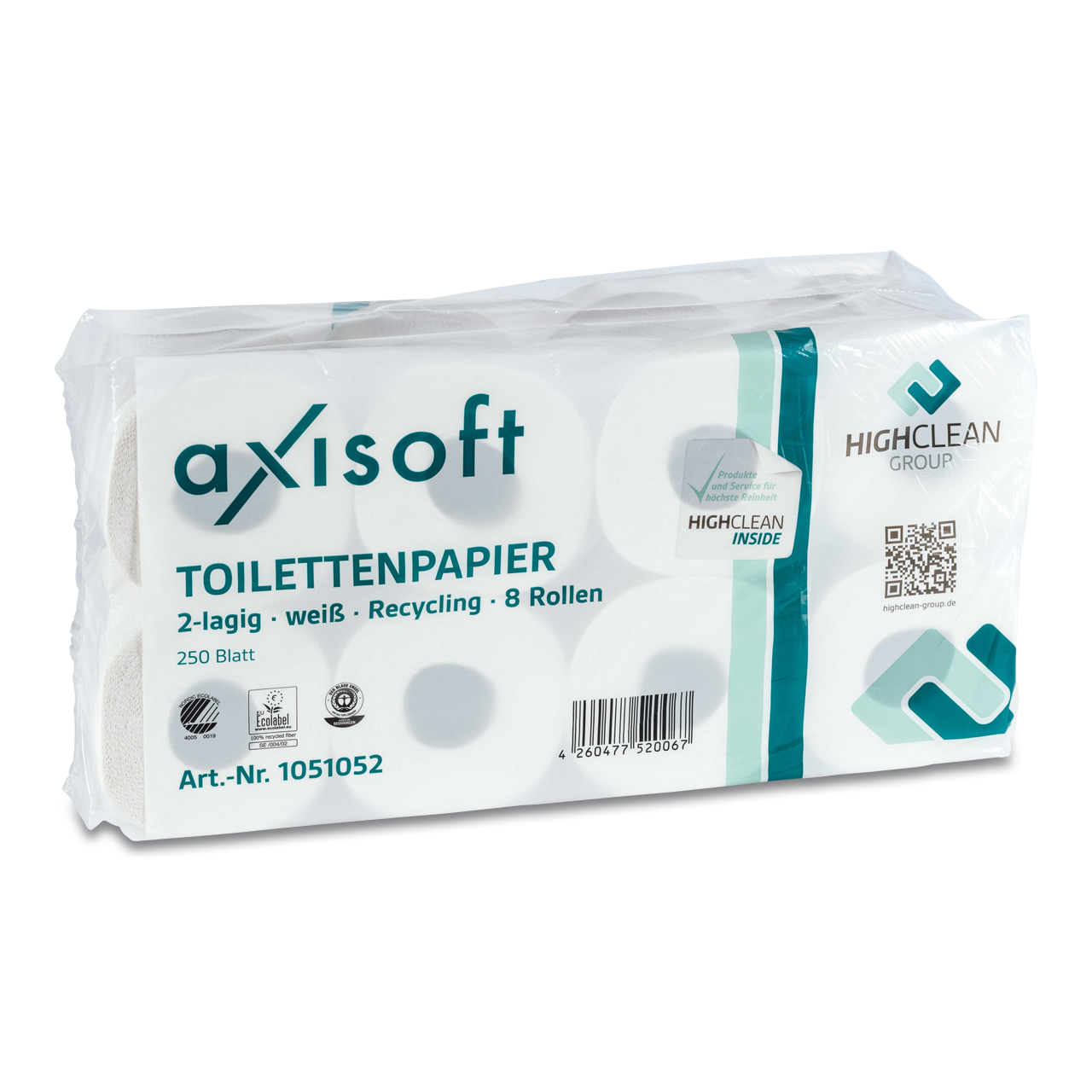 axisoft® Papier toilette Basic Eco 2-250