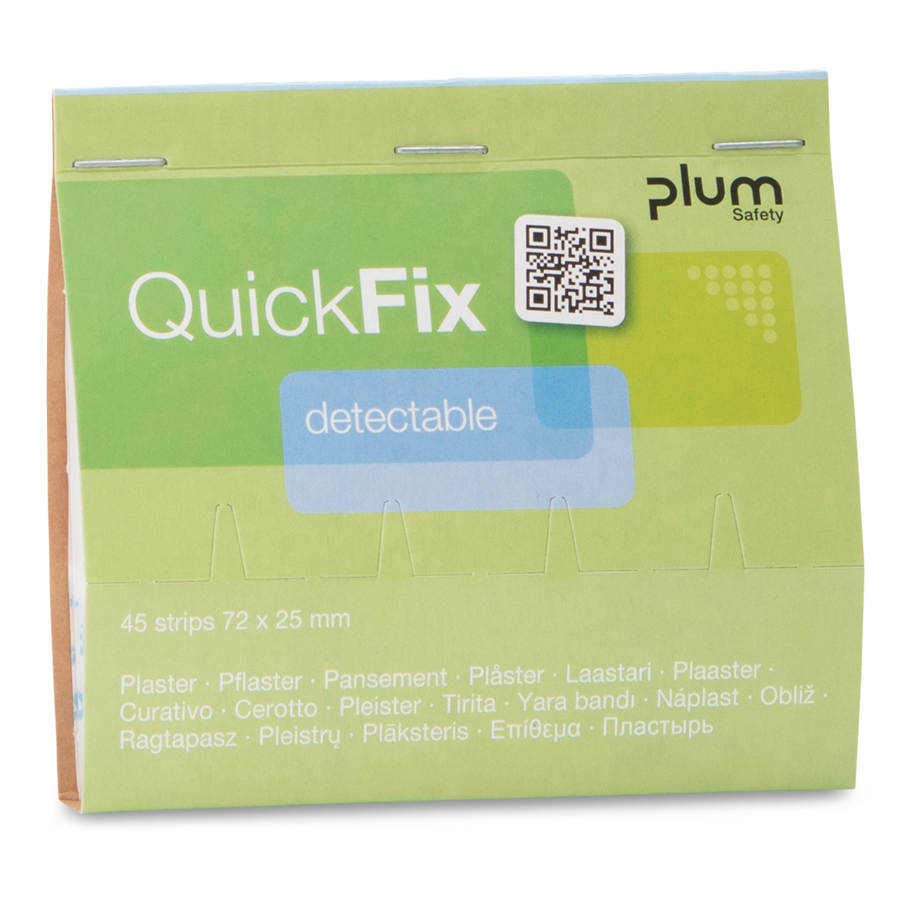 PLUM QUICKFIX Refill Pansement textile élastique détectable PLUM QUICKFIX Refill Pansement textile élastique détectable
