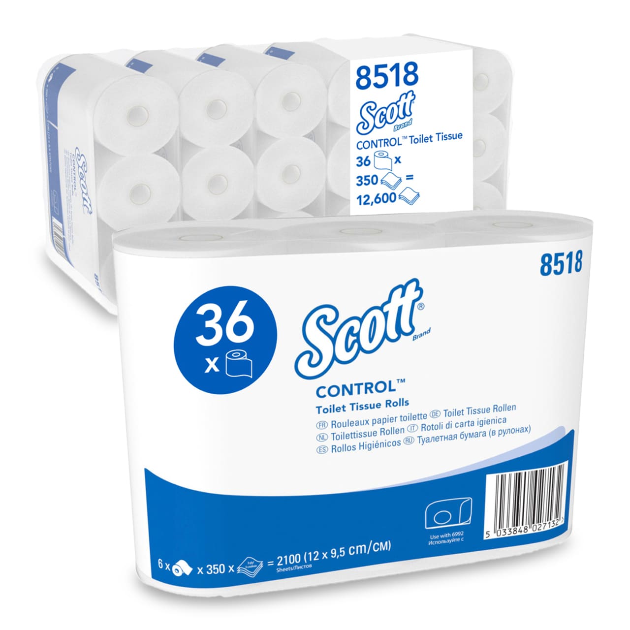 Scott® Control™ Papier Toilette - Petit rouleau Scott® Control™ Papier Toilette - Petit rouleau