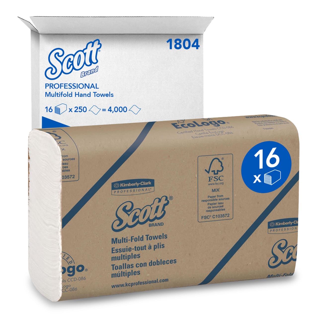 Scott® Essuie-mains - Multifold Scott® Essuie-mains - Multifold