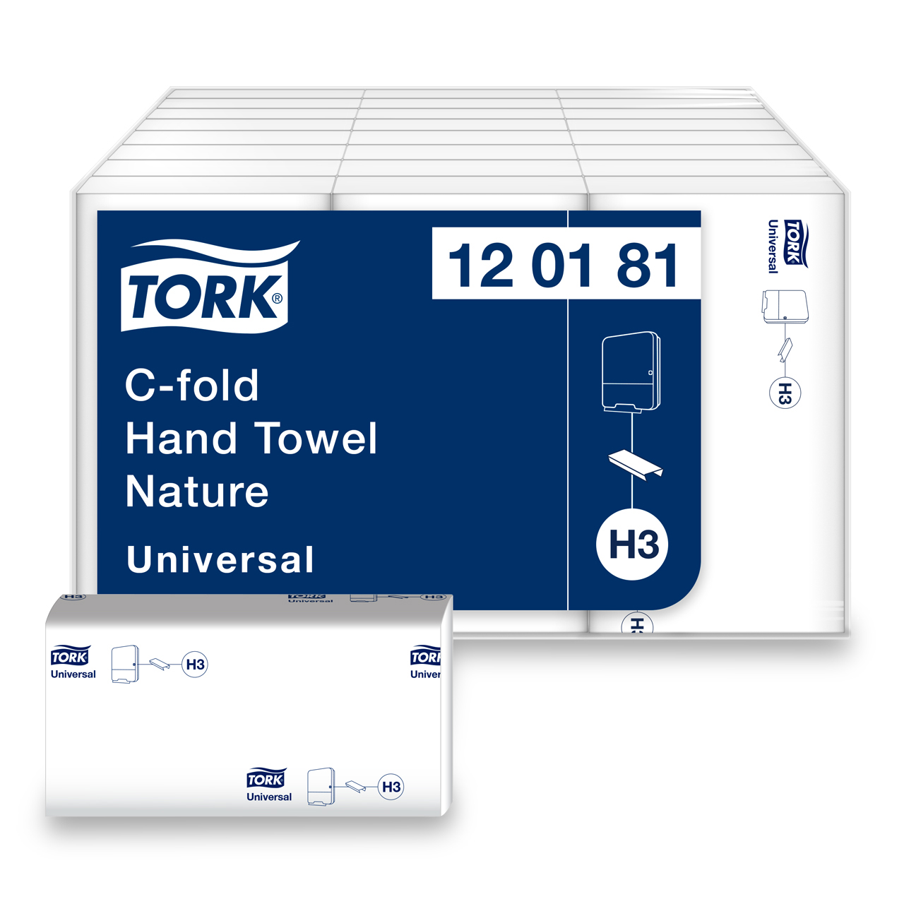 Tork Essuie-mains pliage C H3 Universal