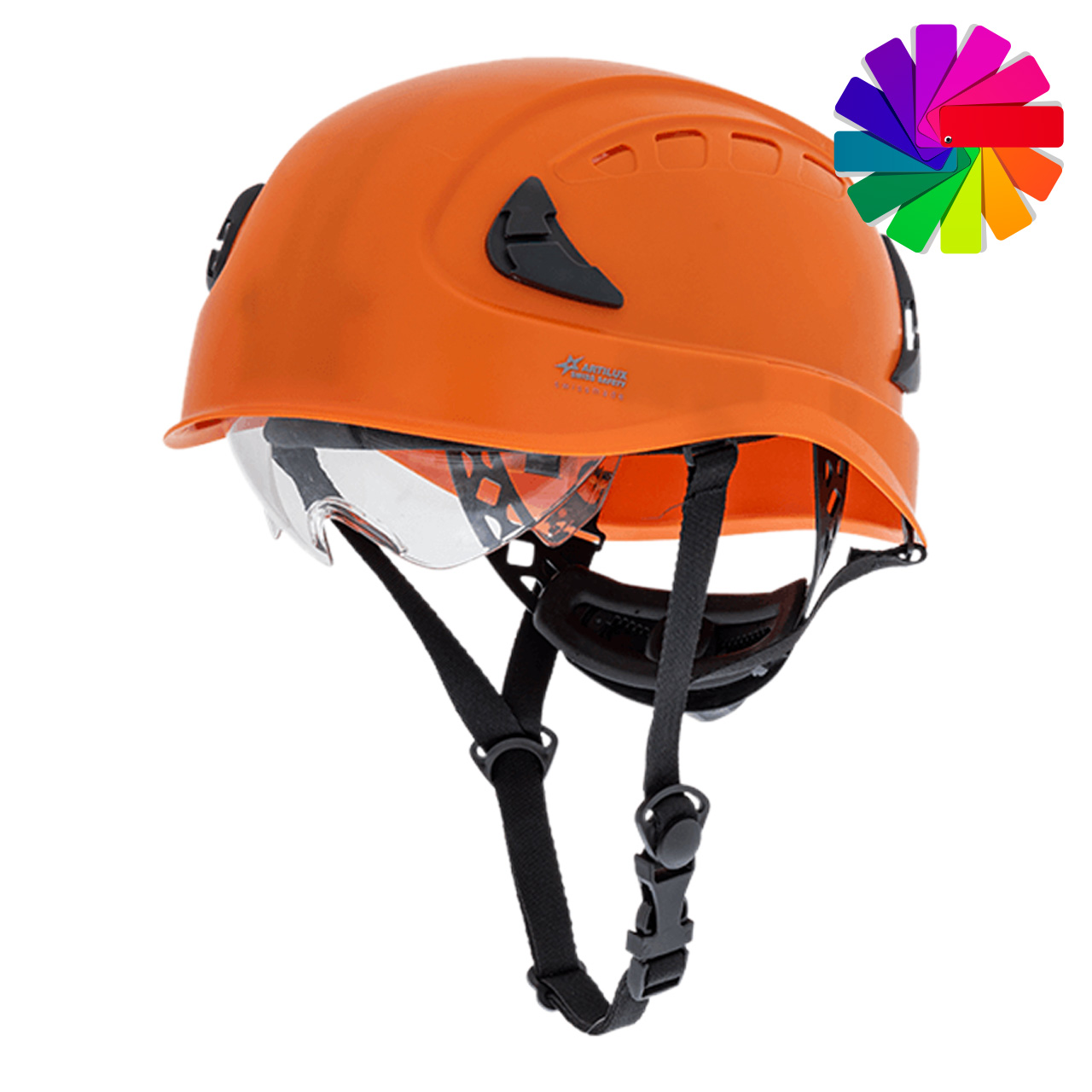 ARTITOP® SH700RCSV Casque de protection orange ARTITOP® SH700RCSV Casque de protection orange