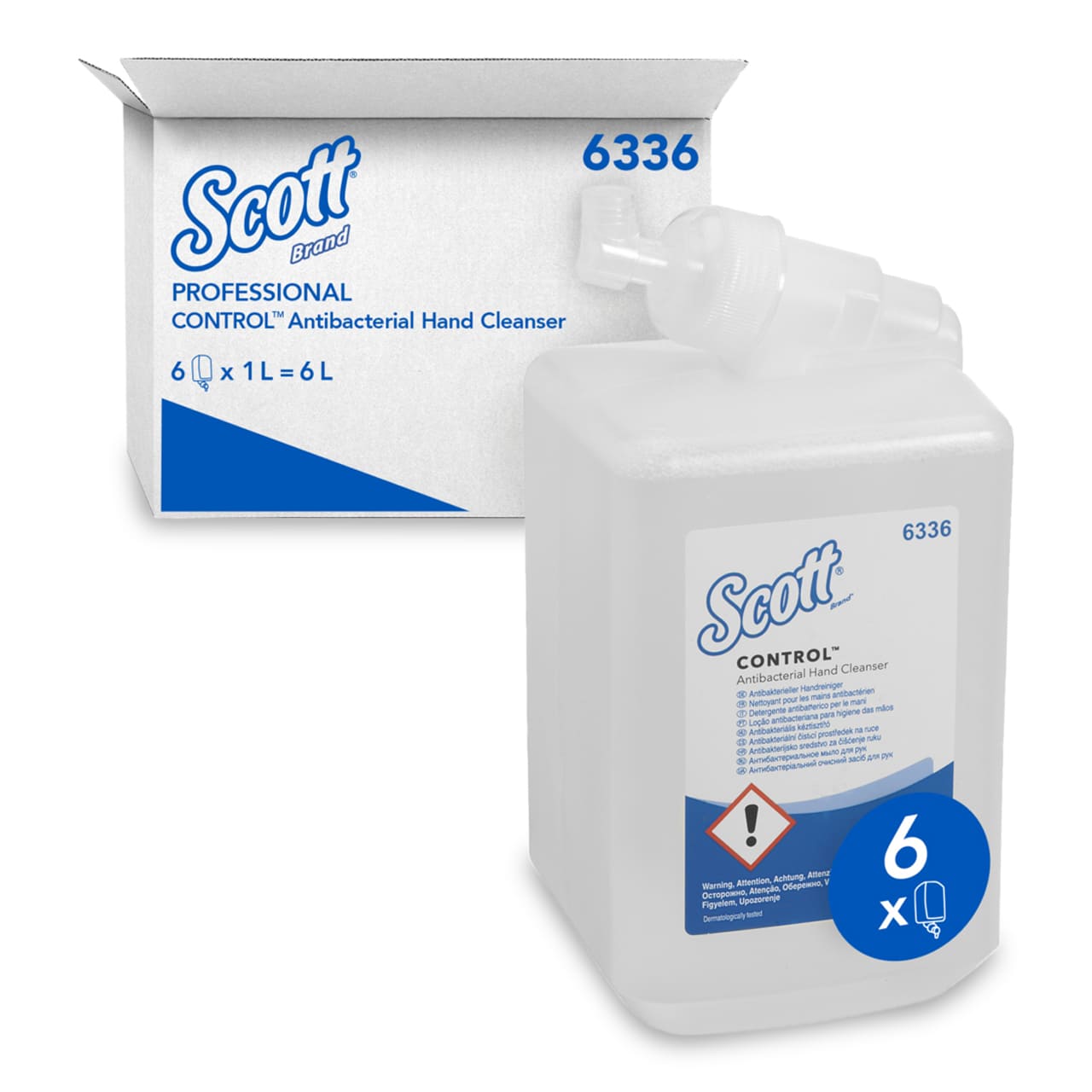 Scott® Nettoyant pour les mains antibac - 1l Scott® Nettoyant pour les mains antibac - 1l