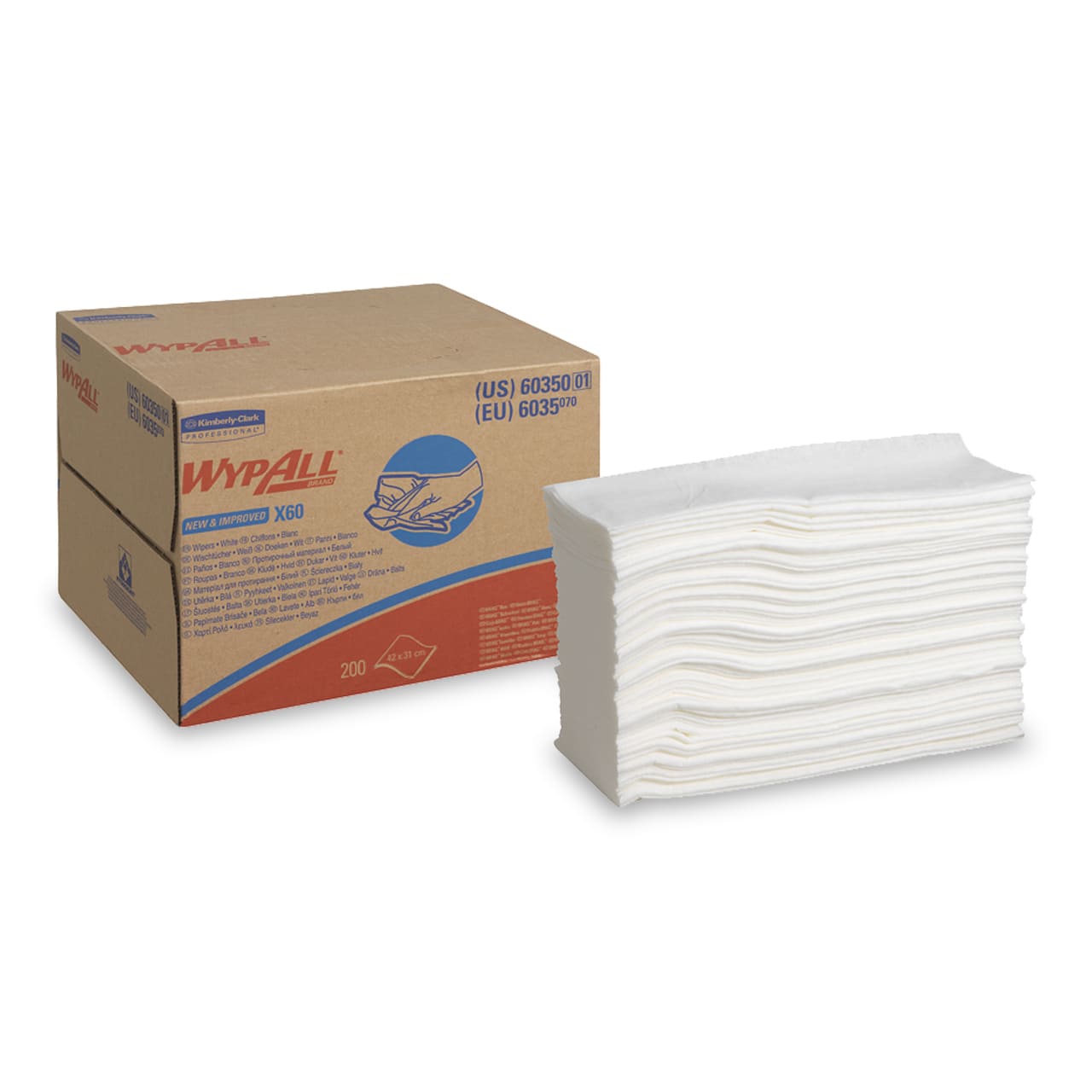 WypAll® X60 Chiffons - Boîte BRAG WypAll® X60 Chiffons - Boîte BRAG