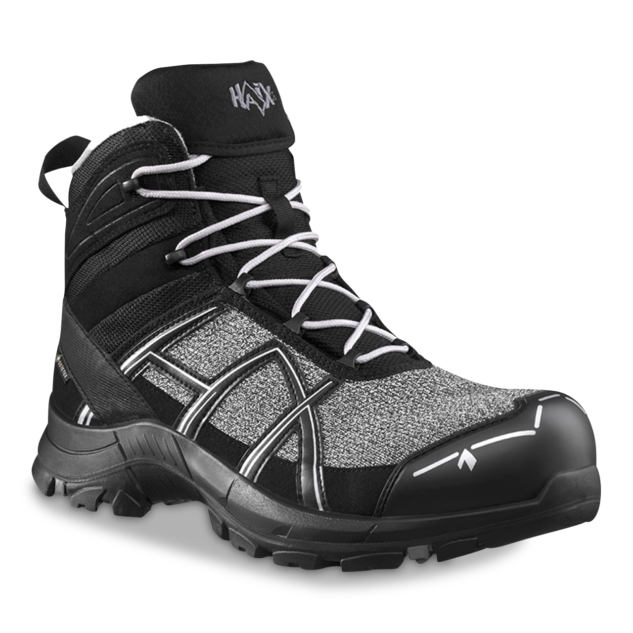 HAIX Black Eagle® Safety Pro mid black-silver S3 UK 10.5 HAIX Black Eagle® Safety Pro mid black-silver S3 UK 10.5