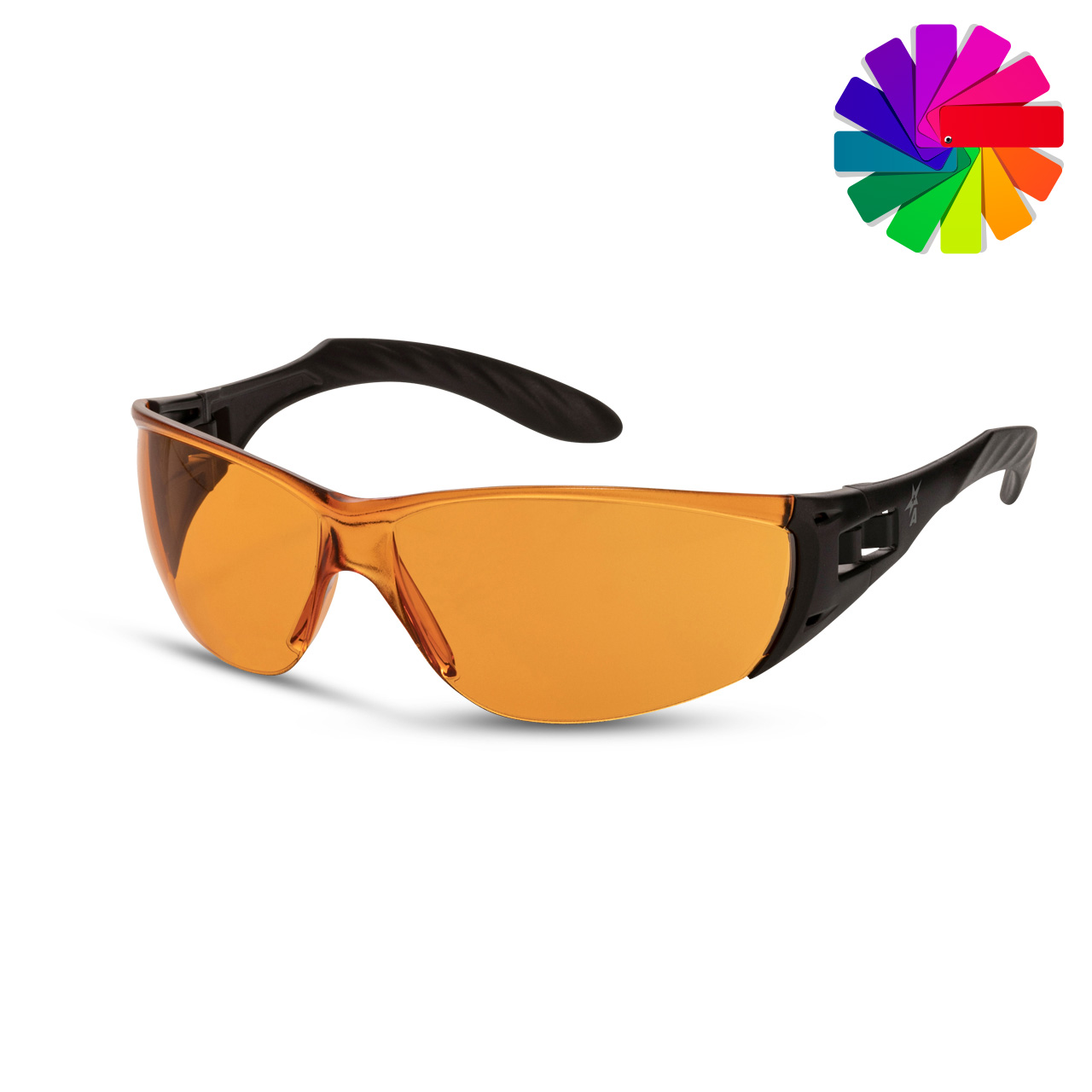 ARTISPEC® 120 Lunettes de protection noir / orange