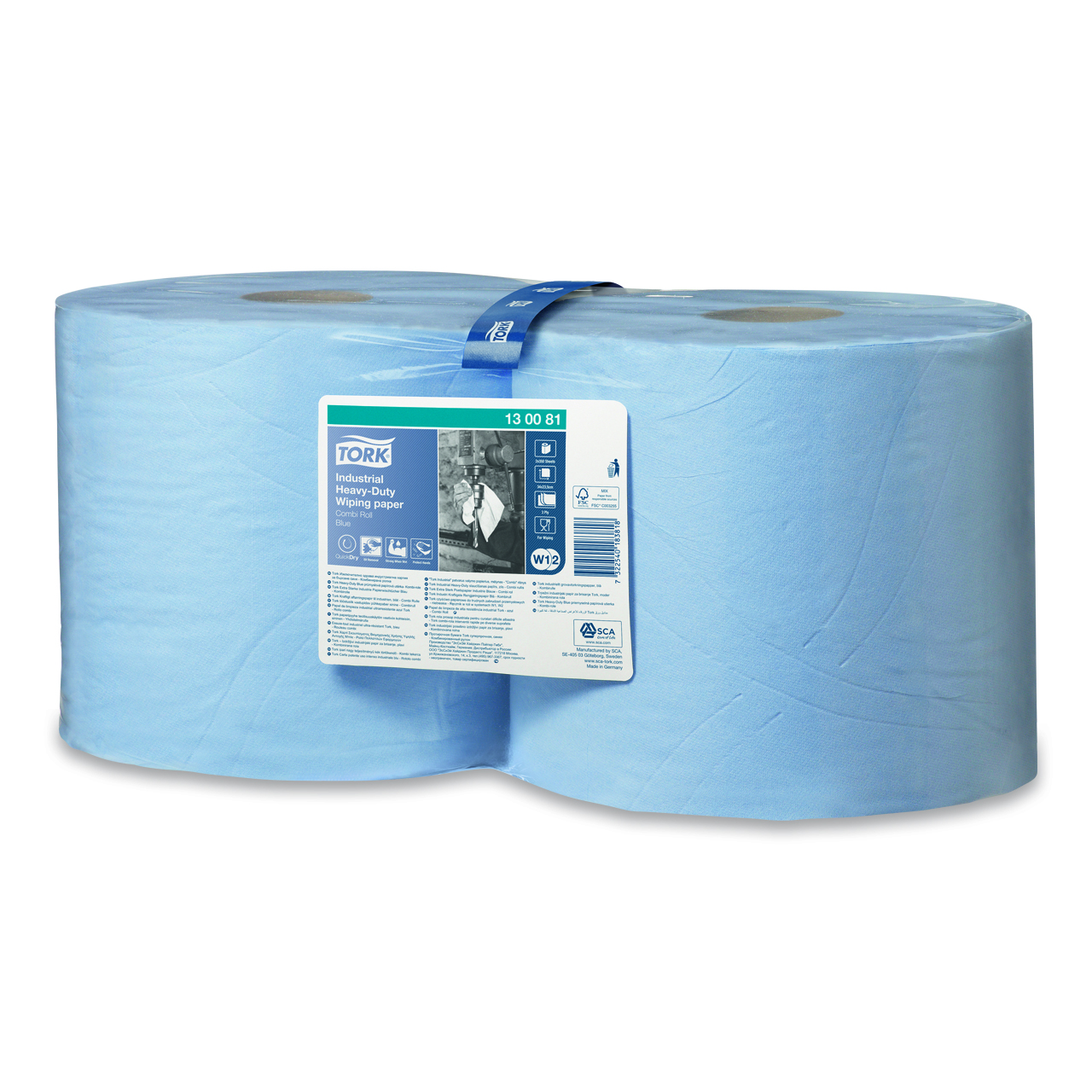 Tork Papier d'essuyage indu. ultra résistant QD Tork Papier d'essuyage indu. ultra résistant QD