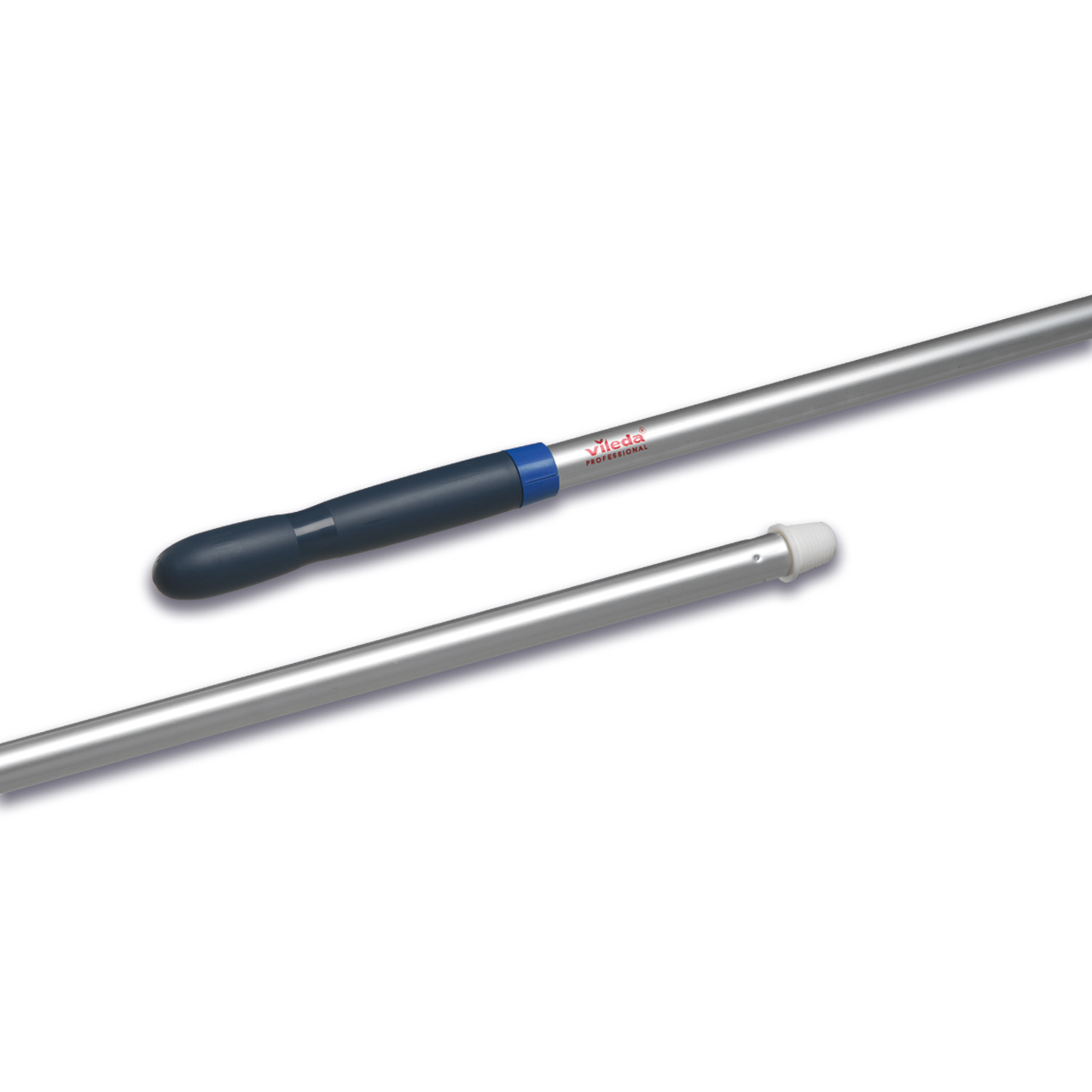 VILEDA Manche à balai alu, clip bleu, 150 cm VILEDA Manche à balai alu, clip bleu, 150 cm