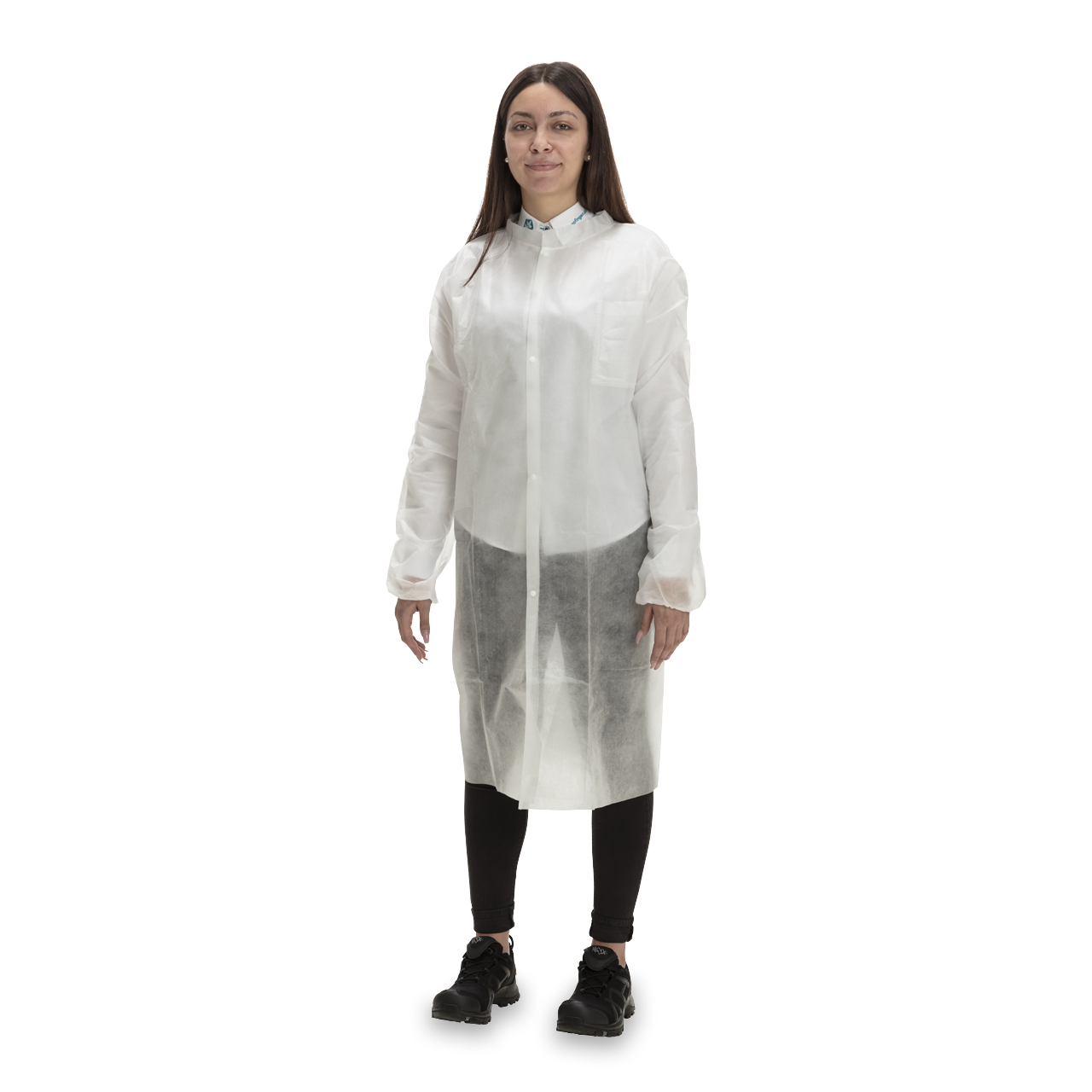 DELTASAFE® Manteau pour visiteurs D 30g/m2 Blanc M DELTASAFE® Manteau pour visiteurs D 30g/m2 Blanc M