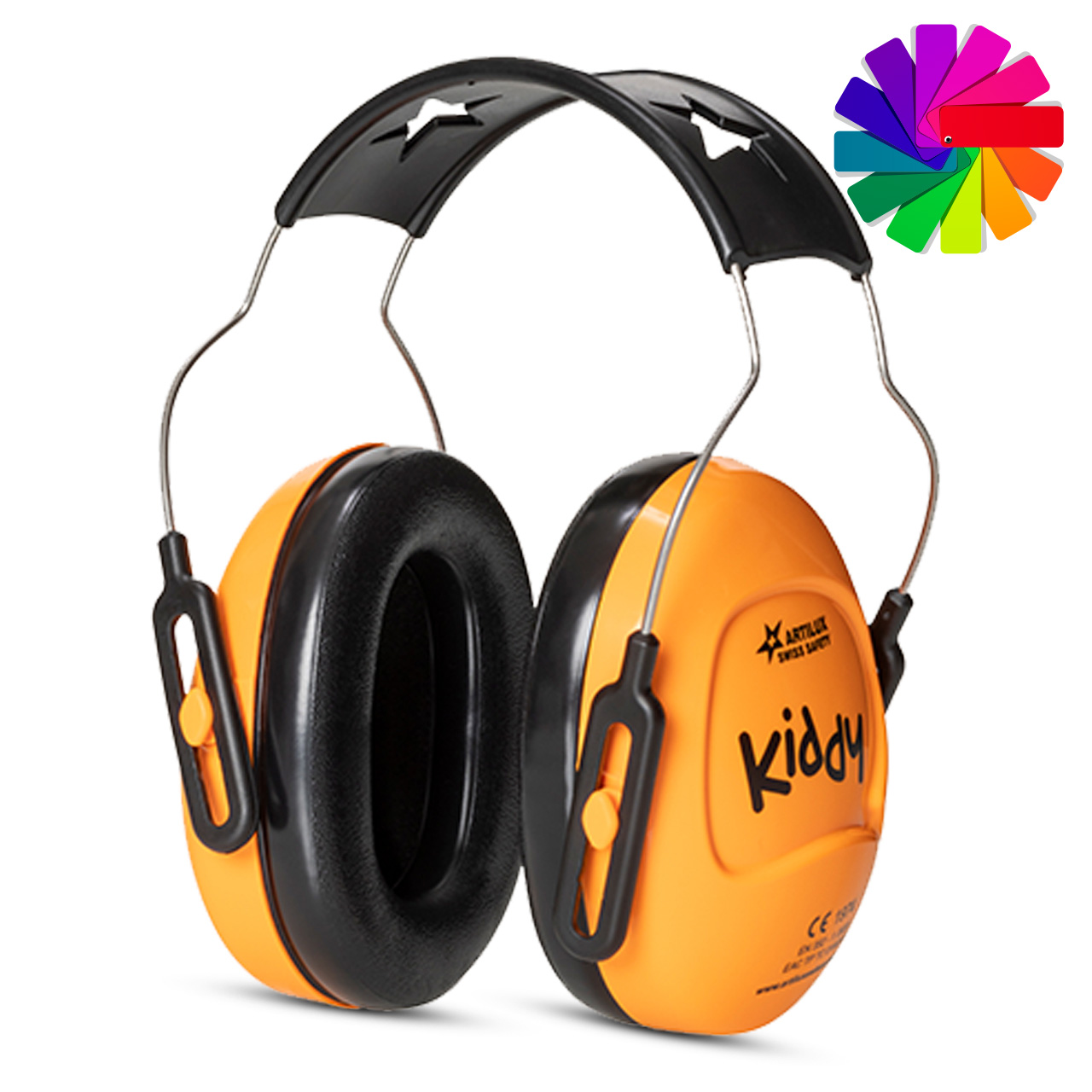 Kiddy Protection auditive pour enfants orange
