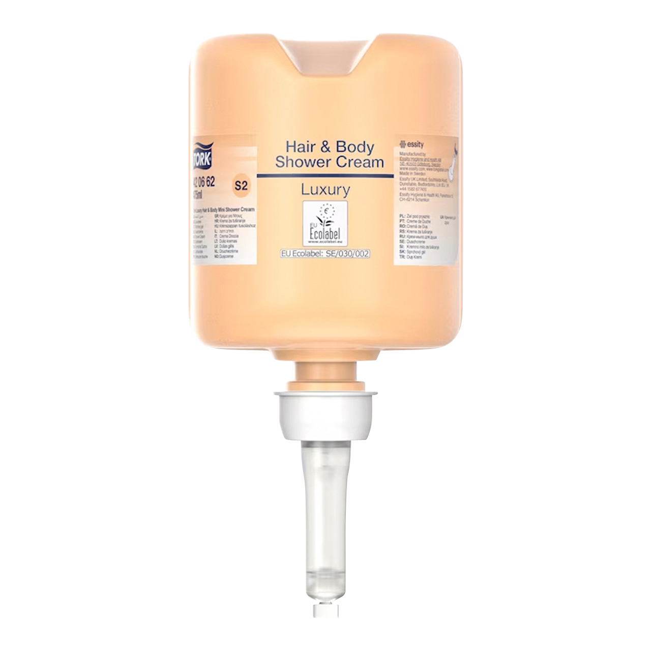 Tork Mini-crème de douche de luxe Hair & Body Tork Mini-crème de douche de luxe Hair & Body