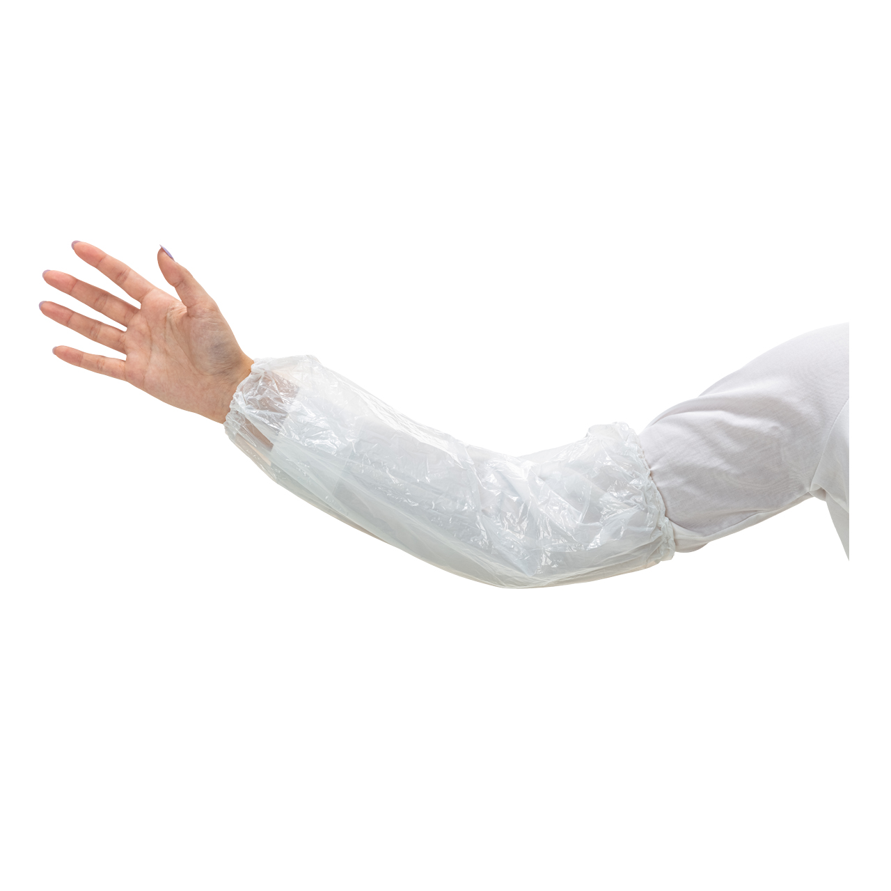 DELTASAFE® Manchettes de protection PE blanc DELTASAFE® Manchettes de protection PE blanc