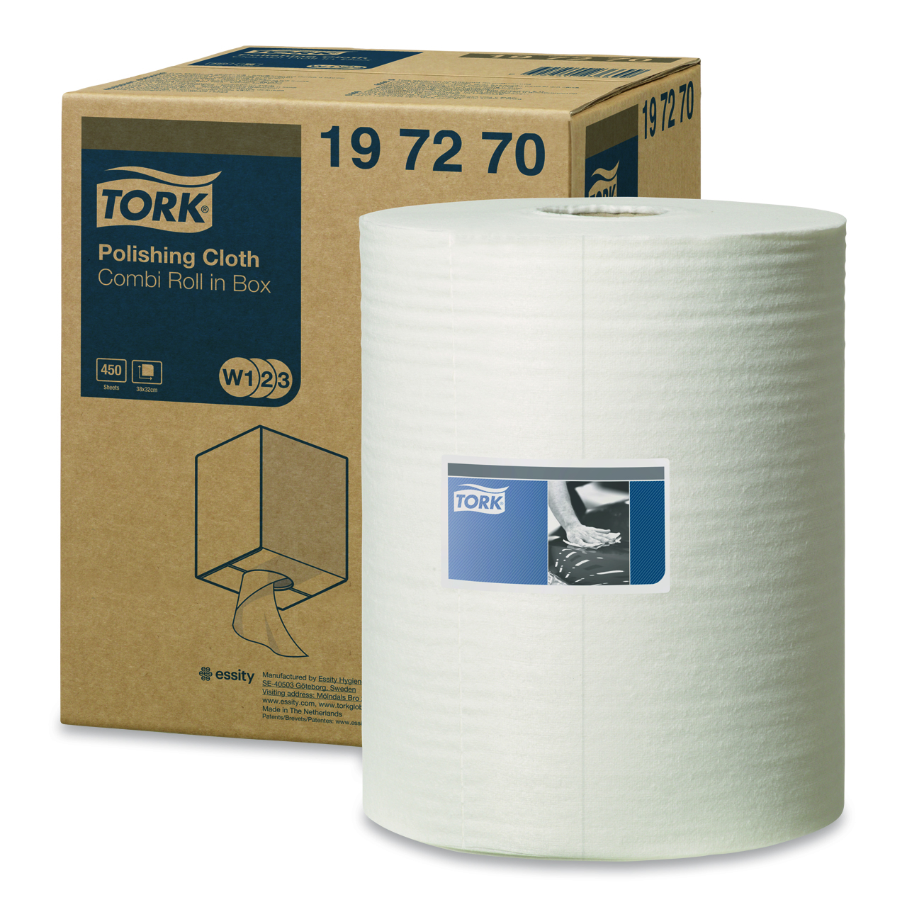 Tork Chiffons de polissage W1/2/3 Tork Chiffons de polissage W1/2/3