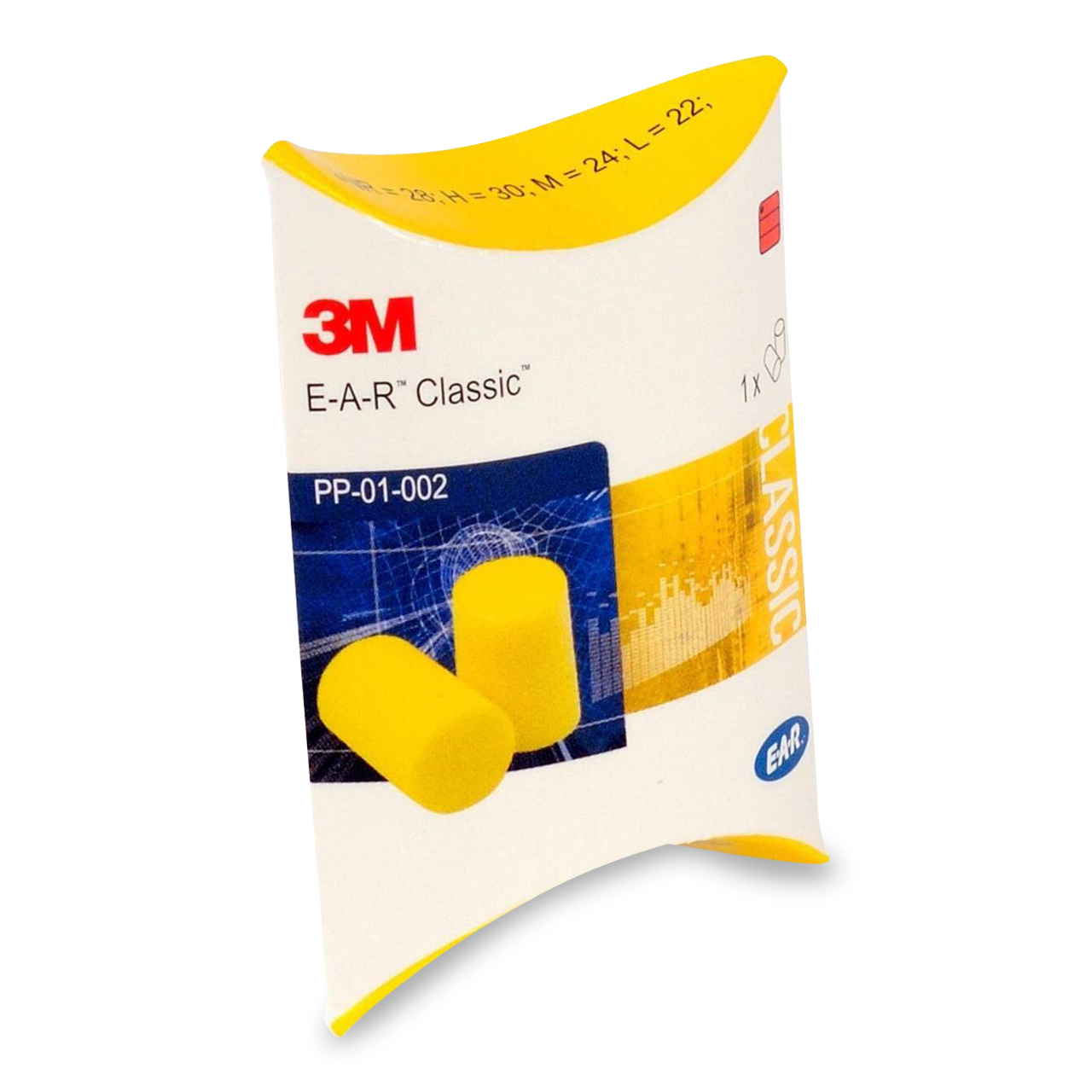3M™ E-A-R™ Classic™ Paquet d'oreillers 28 dB 3M™ E-A-R™ Classic™ Paquet d'oreillers 28 dB