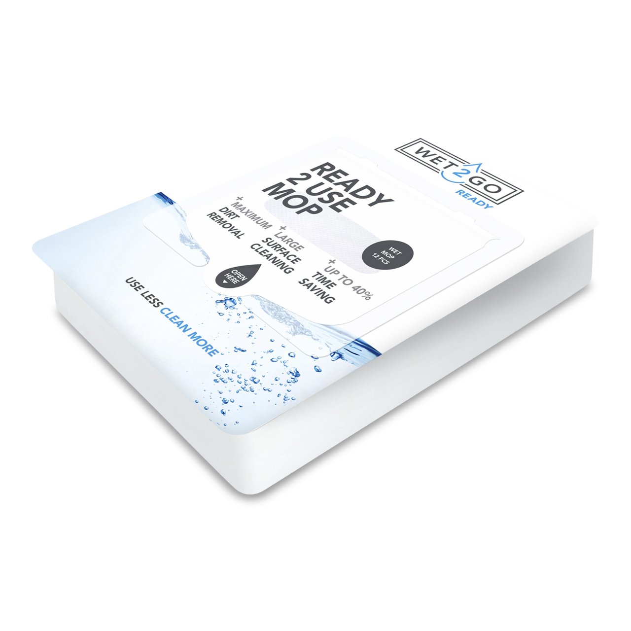 Balai à franges Wet2Go Ready Care 42x13cm