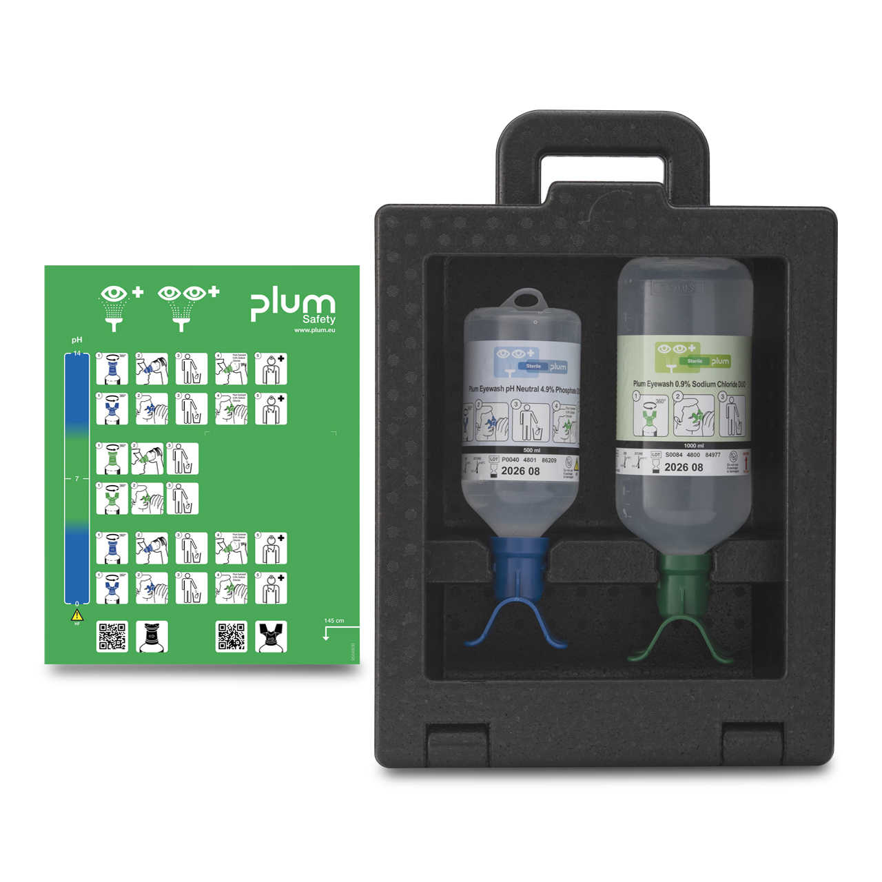 PLUM Station lave-oeil iBox2 NaCl 1000/pH Neutral 500 PLUM Station lave-oeil iBox2 NaCl 1000/pH Neutral 500