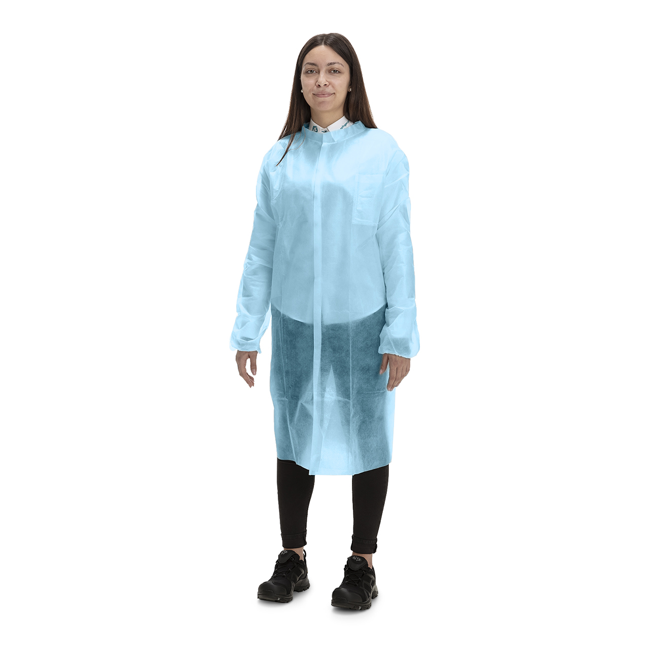 DELTASAFE® Blouse visiteur K 30g/m2 bleu L DELTASAFE® Blouse visiteur K 30g/m2 bleu L