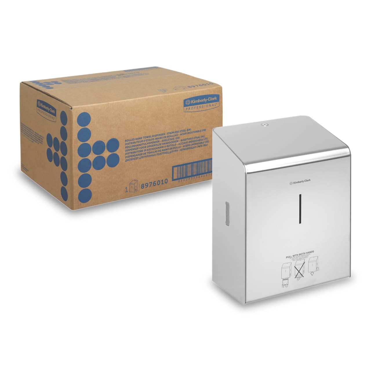 KC Professional Distrib. essuie-mains acier inox KC Professional Distrib. essuie-mains acier inox