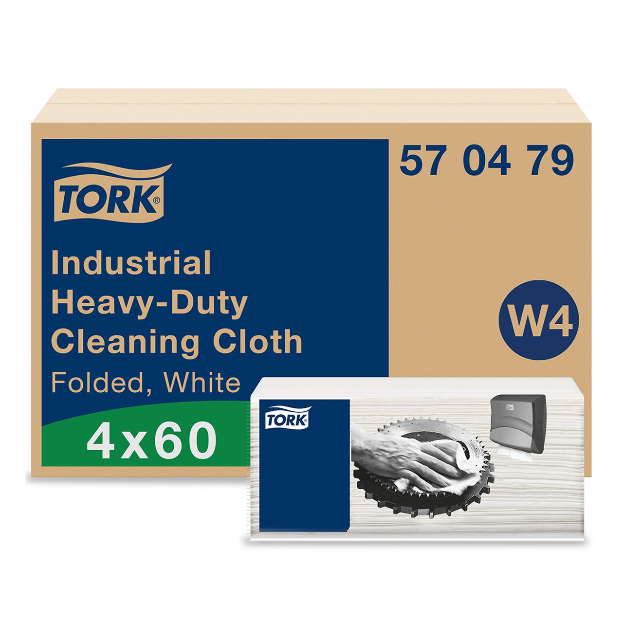 Tork Lingettes nettoyantes extra-fortes W4