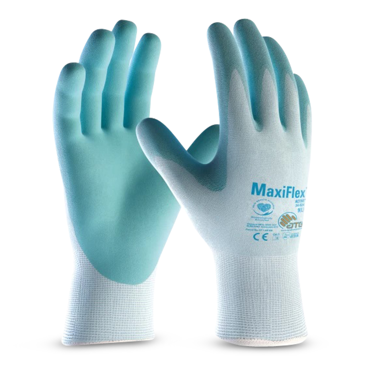 MaxiFlex Active bleu clair 8 (M)