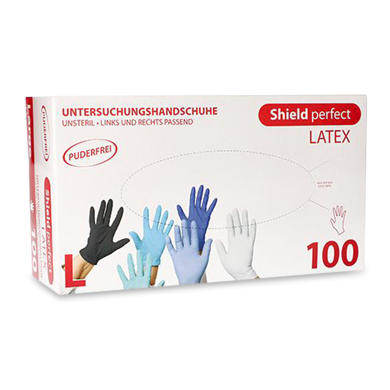 Top Glove Latex Shield Superb blanc XL