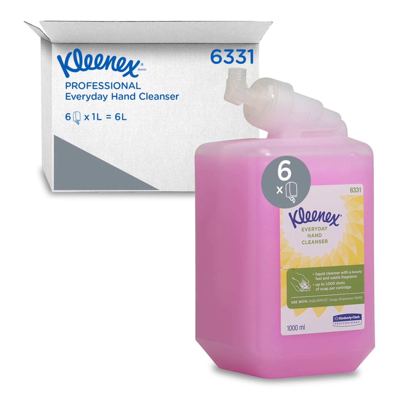 Kleenex® Crème de lavage des mains - Usage quotidien Kleenex® Crème de lavage des mains - Usage quotidien