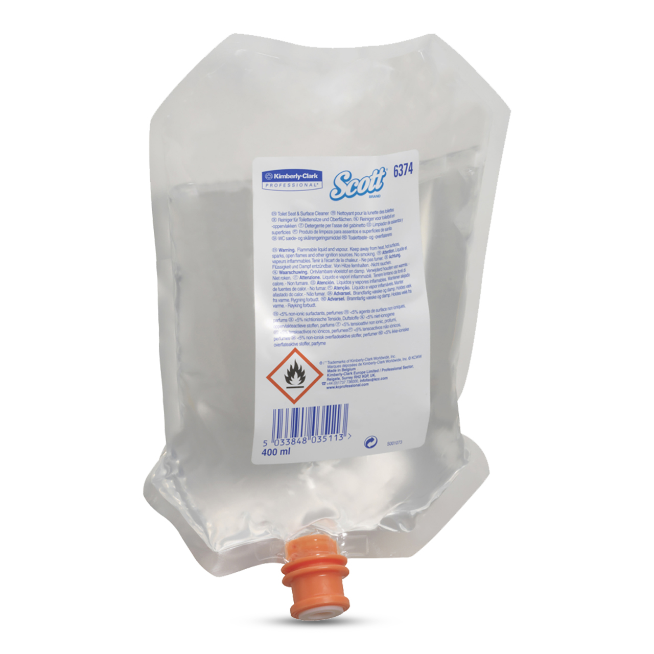 Scott® Nettoyant pour la lunette des toilettes 400ml Scott® Nettoyant pour la lunette des toilettes 400ml