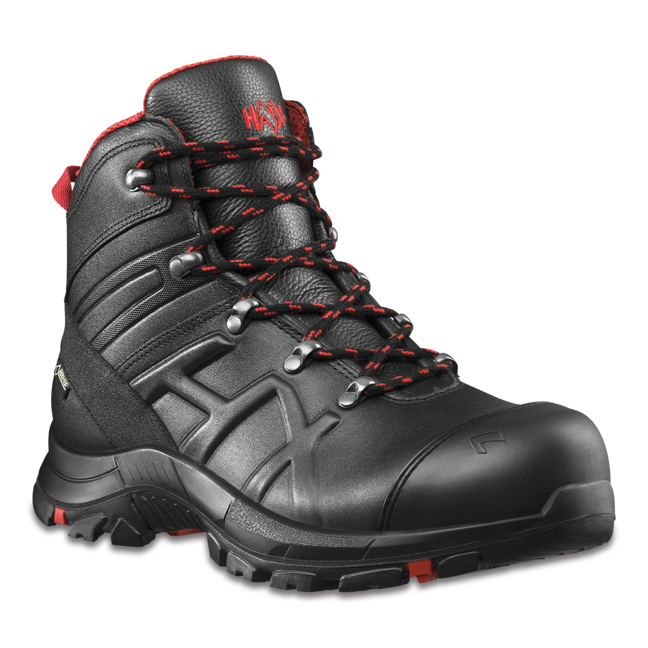 HAIX Black Eagle® Safety 54 mid black-red