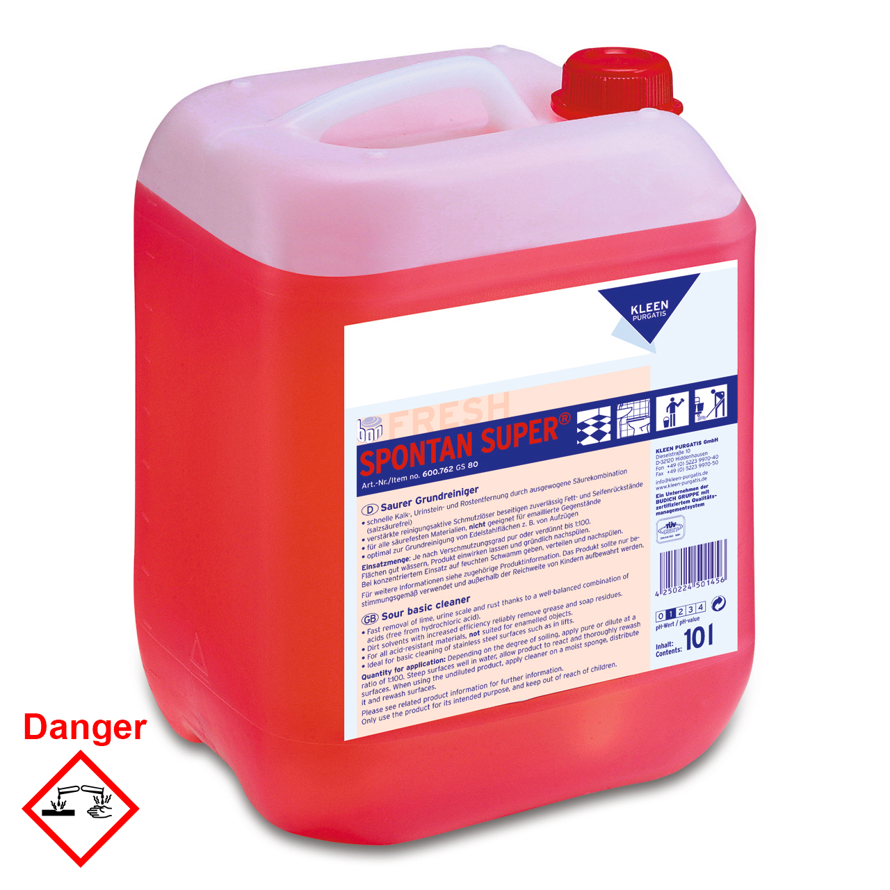 Spontan Super Nettoyant sanitaire Spontan Super Nettoyant sanitaire