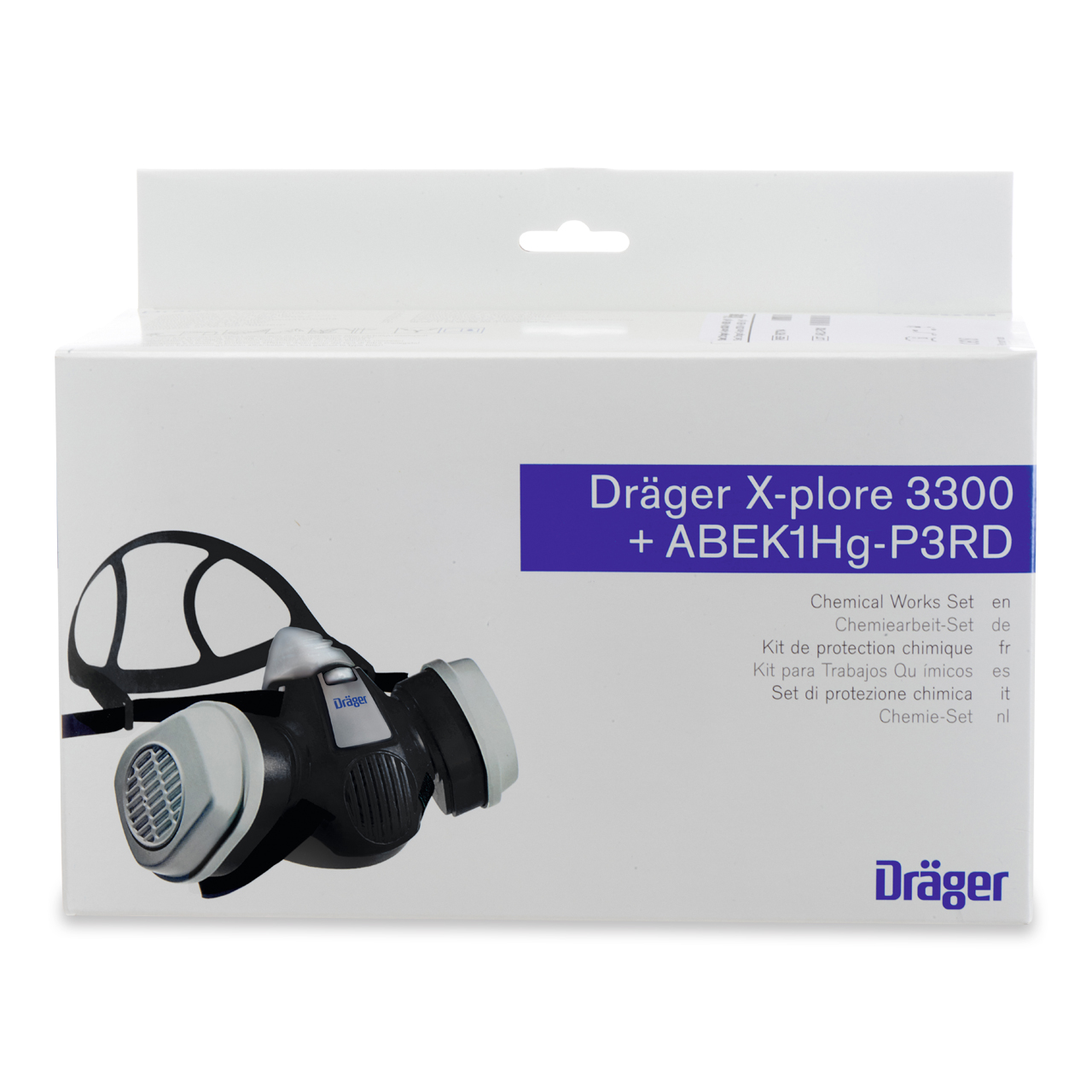 Dräger X-plore 3300 Set travail chimique S