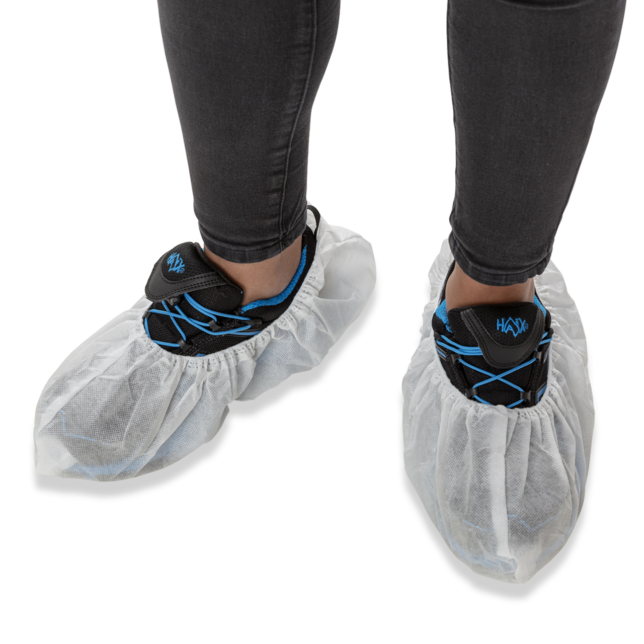 Solida Couvre-chauss. PP/CPE, blancs, antidérap. Solida Couvre-chauss. PP/CPE, blancs, antidérap.