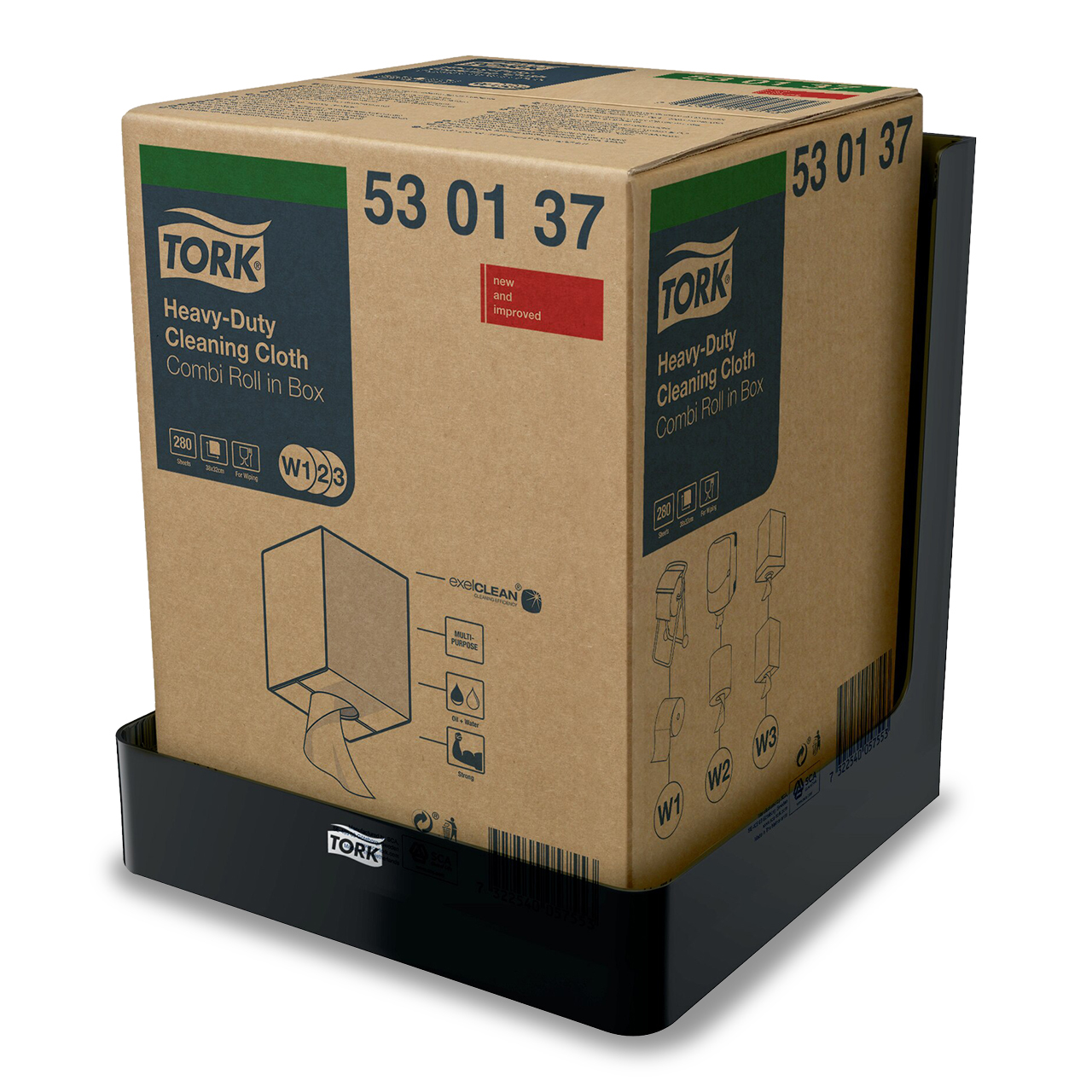 Tork Support carton pour dévidage central W3