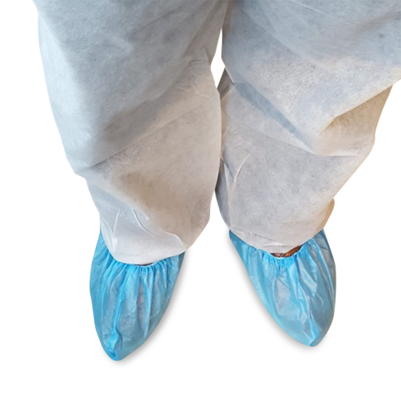 Solida Couvre-chauss. PP/CPE, bleus, antidérap.